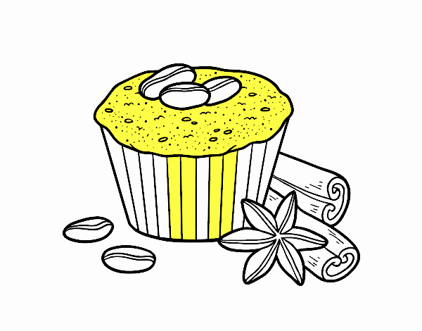 Cupcake de café