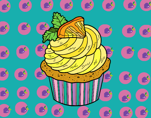 Cupcake de limón