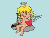 Cupido en una nube