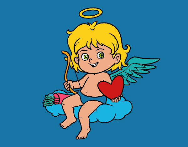 Cupido en una nube