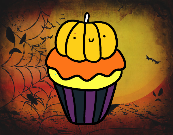 Halloween cupcake