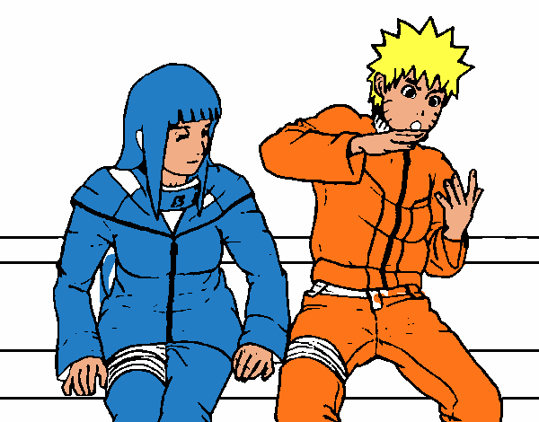 Hinata y Naruto