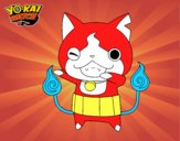 Jibanyan guiñando el ojo