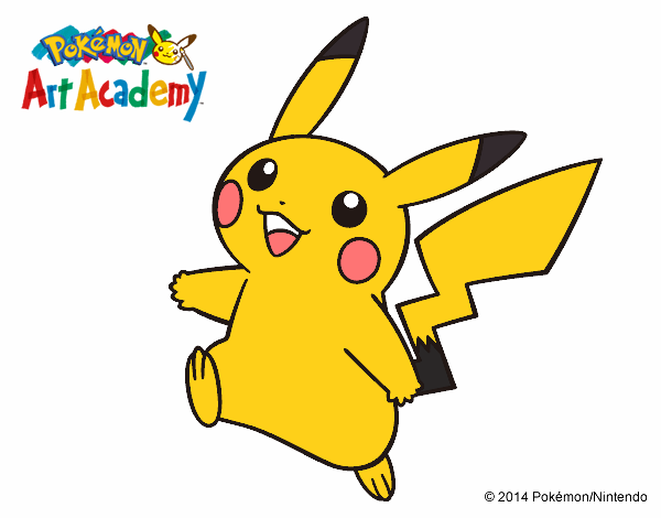 Pikachu en Pokémon Art Academy