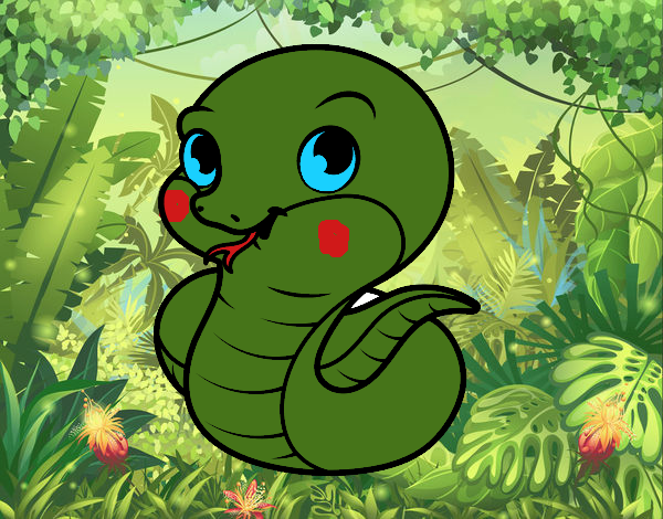 Serpiente bebé