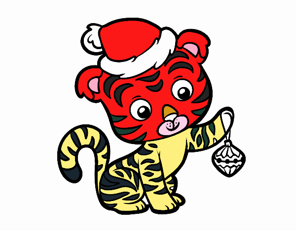 Tigre navideño