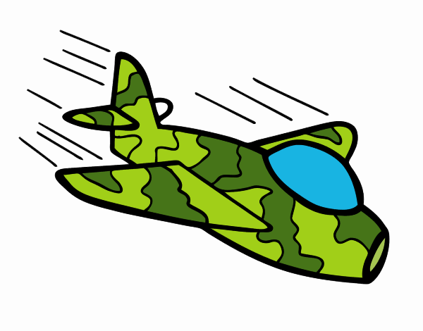 Avión de camuflaje