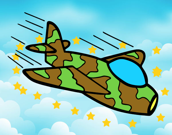 Avión de camuflaje