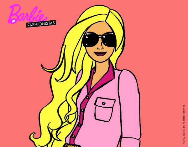 Barbie con gafas de sol