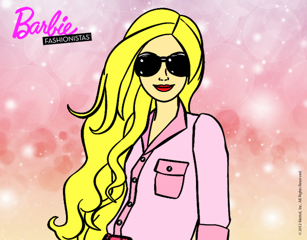 Barbie con gafas de sol