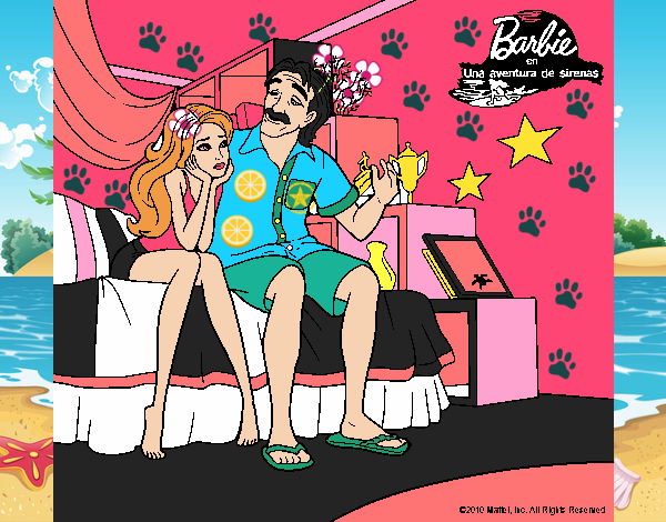 Barbie con su padre