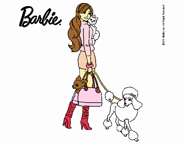 Barbie elegante