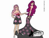 Barbie estrena vestido