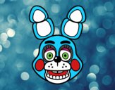 Cara de Toy Bonnie de Five Nights at Freddy's