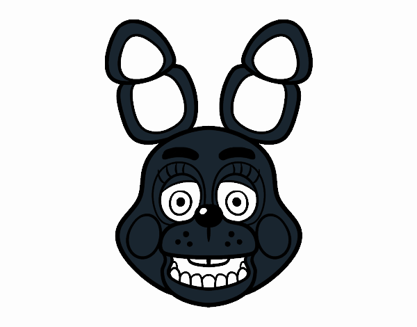 Cara de Toy Bonnie de Five Nights at Freddy's