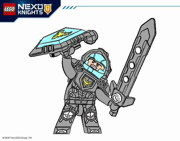 Dibujo De Clay Lider De Los Nexo Knights Pintado Por En Dibujos Net El Dia 05 09 20 A Las 23 48 44 Imprime Pinta O Colorea Tus Propios Dibujos