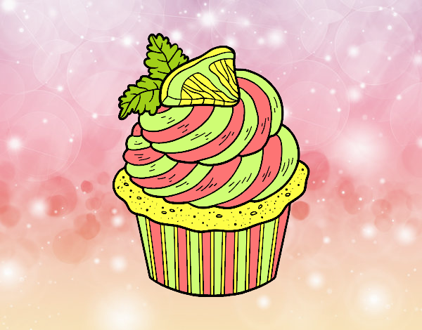 Cupcake de limón