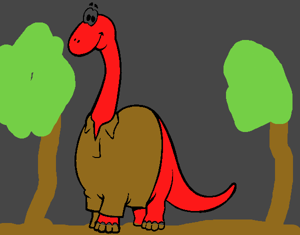 Diplodocus con camisa