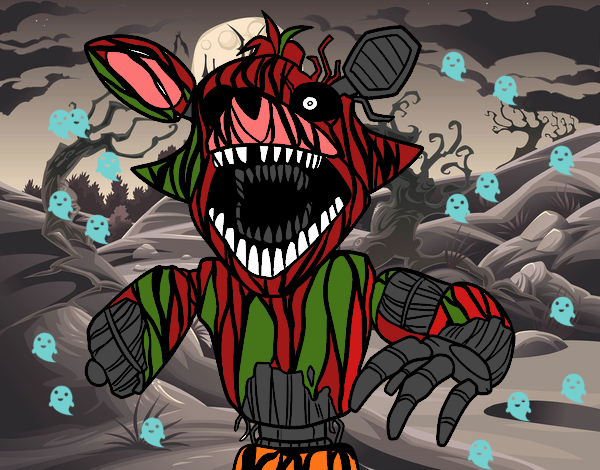 Foxy terrorífico de Five Nights at Freddy's