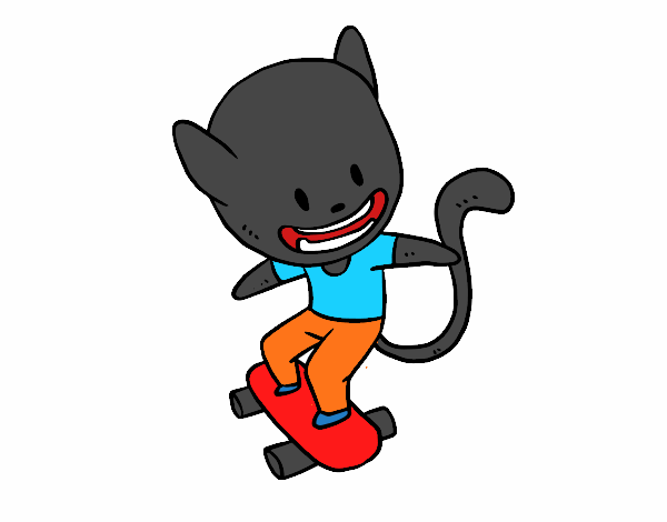 Gato skater