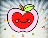 Manzana corazón