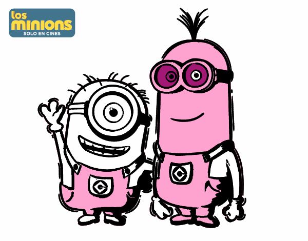 Minions - Carl y Kevin