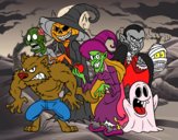 Monstruos de Halloween