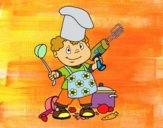 Niño cocinero