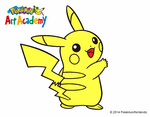 Pikachu de espaldas