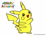 Pikachu de espaldas