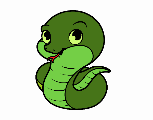 serpiente bebe