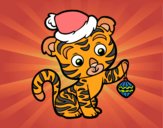 Tigre navideño