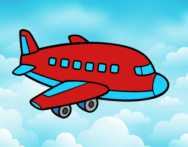 Un avión de pasajeros