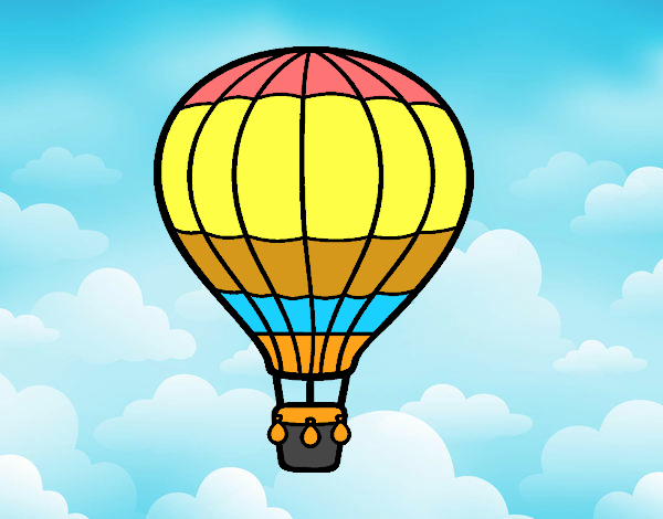 Un globo aerostático