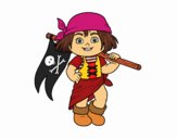 Una niña pirata