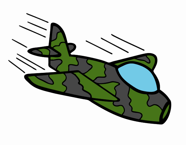 Avión de camuflaje