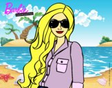 Barbie con gafas de sol