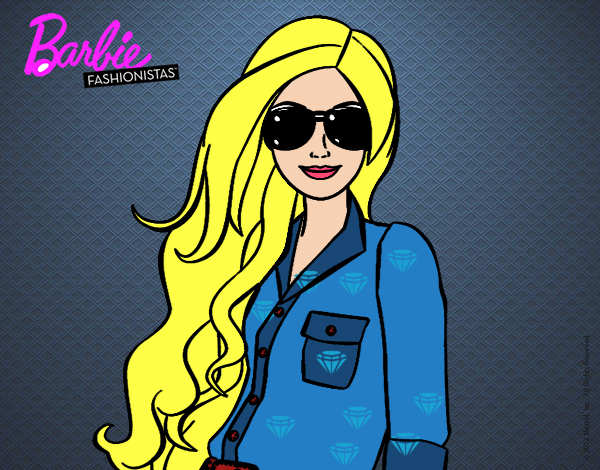 Barbie con gafas de sol