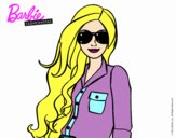 Barbie con gafas de sol