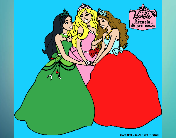 Barbie y sus amigas princesas