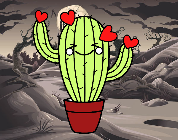 Cactus corazón