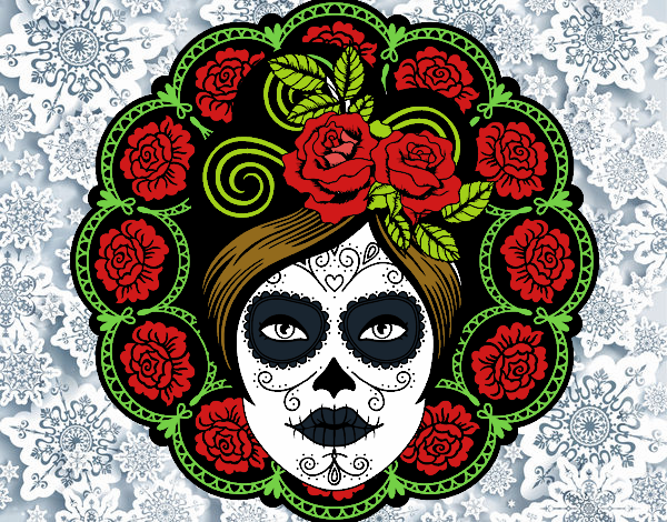 Calavera mejicana femenina