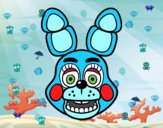 Cara de Toy Bonnie de Five Nights at Freddy's