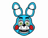 Cara de Toy Bonnie de Five Nights at Freddy's