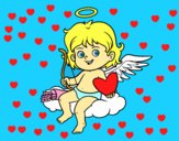 Cupido en una nube