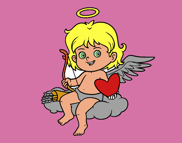 Cupido en una nube