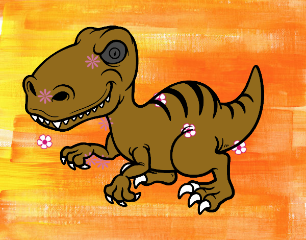 Dinosaurio velociraptor