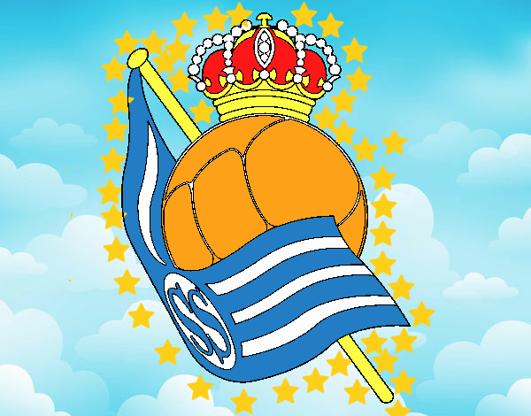 Escudo de la Real Sociedad de Fútbol