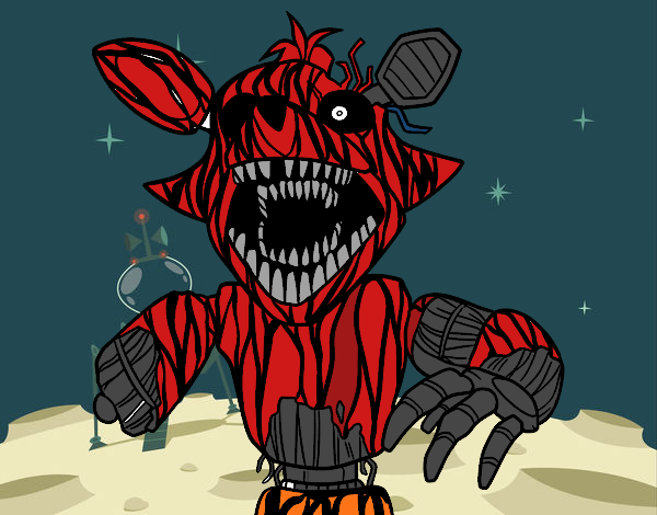 Foxy terrorífico de Five Nights at Freddy's