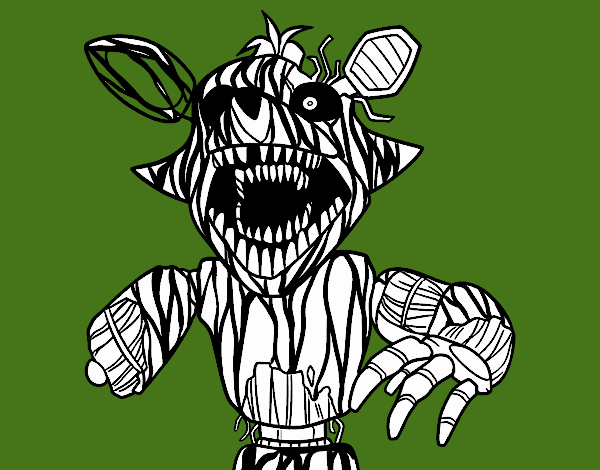 Foxy terrorífico de Five Nights at Freddy's